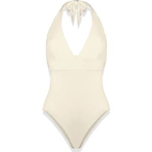 MC2 Saint Barth, Dames, Badkleding, Beige, Maat: M