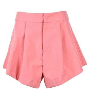 Weili Zheng, Dames, Korte broeken, Roze, Maat: S Nylon,