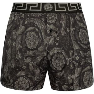 Versace, Heren, Ondergoed, Zwart, Maat: XL Viscose,