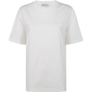 Lanvin, Heren, Tops, Wit, Maat: L Katoen,