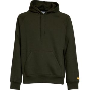 Carhartt Wip, Heren, Sweatshirts & Hoodies, Groen, Maat: XL Katoen,
