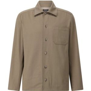 A.p.c., Heren, Jassen, Bruin, Maat: L Katoen,