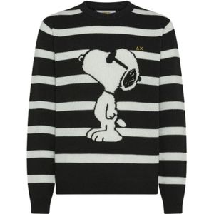 Sun68, Heren, Truien, Blauw, Maat: M