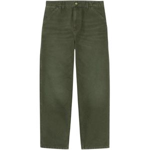Carhartt Wip, Heren, Jeans, Groen, Maat: W31 Katoen,