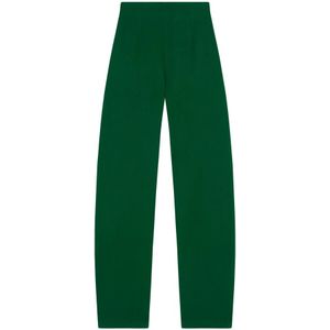 Cortana, Dames, Broeken, Groen, Maat: XS Linnen,