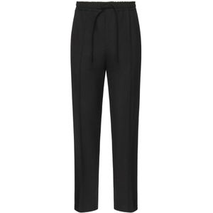 Valentino Garavani, Heren, Broeken, Zwart, Maat: S