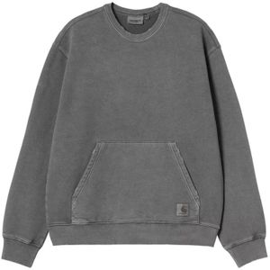 Carhartt Wip, Heren, Sweatshirts & Hoodies, Grijs, Maat: M