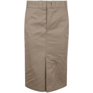 Maison Margiela, Dames, Rokken, Bruin, Maat: 2XS