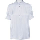 Saint Tropez, Dames, Blouses & Shirts, Blauw, Maat: M