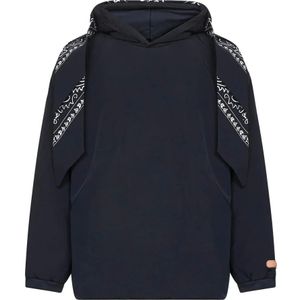 Pdf, Heren, Sweatshirts & Hoodies, Blauw, Maat: S Katoen,