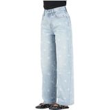 Wide leg jeans in 5-pocketmodel