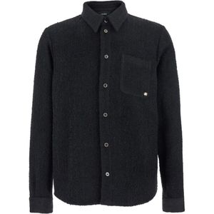 Amiri, Heren, Overhemden, Zwart, Maat: XL