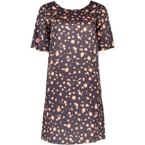 Jurken - Blauw - Casual Dress - Katoen - Met Lange Mouwen - 2 Externe Zakjes