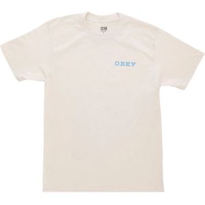 Obey, Heren, Tops, Beige, Maat: XL Katoen,