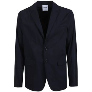 Aspesi, Heren, Jassen, Blauw, Maat: XL Nylon,