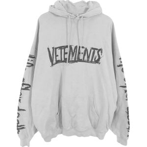 Vetements, Heren, Sweatshirts & Hoodies, Grijs, Maat: XS Katoen,