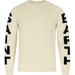 MC2 Saint Barth, Heren, Truien, Wit, Maat: S Wol,