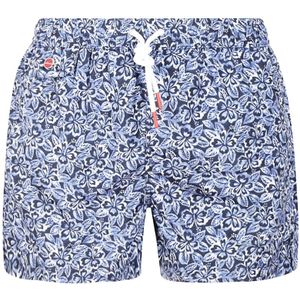 Kiton, Heren, Badkleding, Blauw, Maat: S Poliester,