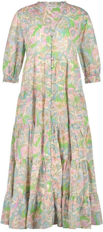 Fabienne Chapot - Acapulco Pink Maxi Jurk - Veelkleurig - Dames - Katoen