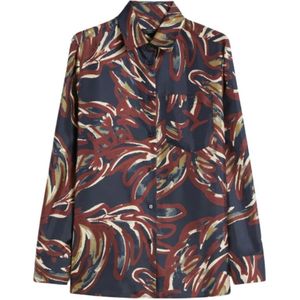 Max Mara, Dames, Blouses & Shirts, Veelkleurig, Maat: XS Zijde,