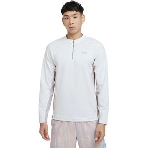 Nike, Heren, Tops, Wit, Maat: L