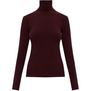 Max Mara, Dames, Truien, Rood, Maat: XS Wol,