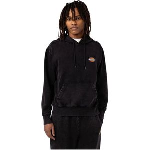 Dickies, Heren, Sweatshirts & Hoodies, Zwart, Maat: M