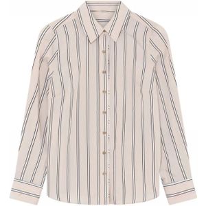 Gustav, Dames, Blouses & Shirts, Beige, Maat: 2XL