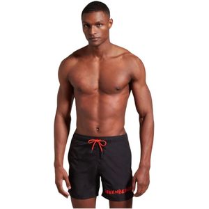 Bikkembergs, Heren, Badkleding, Bruin, Maat: M Poliester,