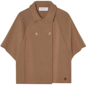 Busnel, Dames, Truien, Bruin, Maat: S Wol,