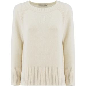 Le Tricot Perugia, Dames, Truien, Geel, Maat: S Wol,