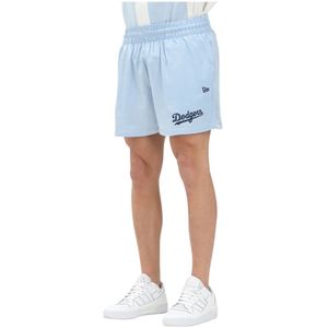 New Era, Heren, Korte broeken, Blauw, Maat: XL