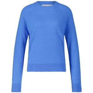 Samsøe Samsøe, Dames, Truien, Blauw, Maat: XS Kasjmier,