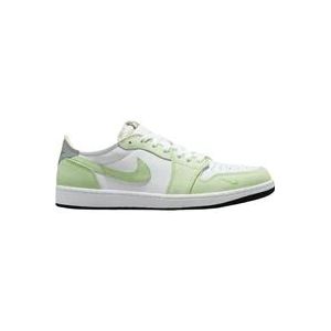 Nike Retro Low White Ghost Green Black , Green , Heren , Maat: 42 1/2 EU