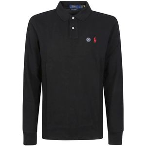 Polo Ralph Lauren, Heren, Tops, Zwart, Maat: M