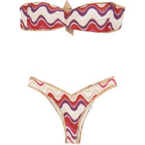 Alviero Martini 1a Classe, Dames, Badkleding, Veelkleurig, Maat: XL Katoen,