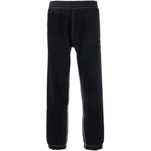 Givenchy - 4G Geborduurde Joggingbroek - Zwart - Katoen - Elastische Tailleband