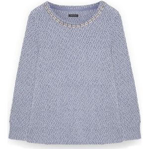 Fiorella Rubino, Dames, Truien, Blauw, Maat: Xs/S Jersey,