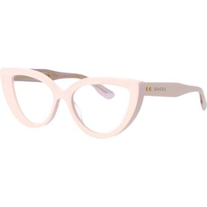 Gucci - GG 1530O - Bril - Beige - Cat Eye Vorm