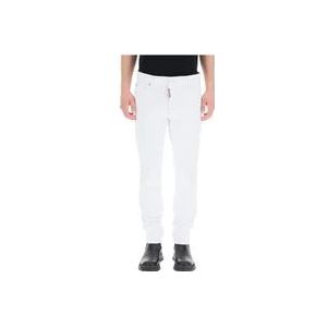 Dsquared2 Slim-fit broek , White , Heren , Maat: S