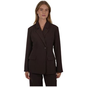 Second Female, Dames, Jassen, Bruin, Maat: L Leer,