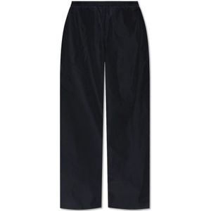 Balenciaga, Heren, Broeken, Zwart, Maat: S Nylon,