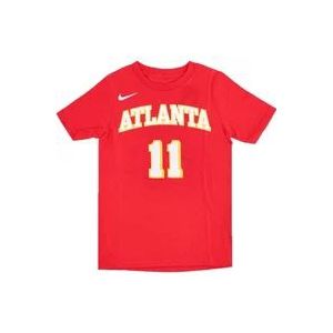 Nike NBA Icon Tee No 11 Young Trae , Red , Heren , Maat: S