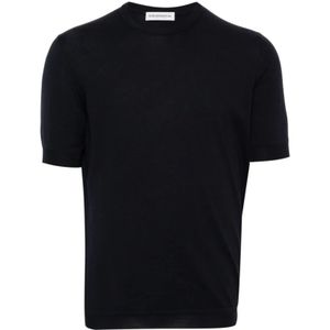 Goes Botanical, Heren, Tops, Blauw, Maat: 2XL Wol,