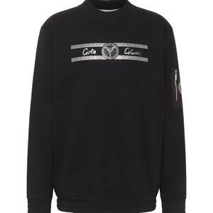 Carlo Colucci, Heren, Sweatshirts & Hoodies, Zwart, Maat: 3XL