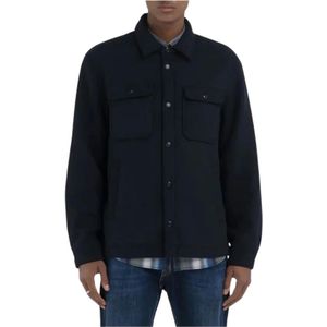 Replay - Light Jacket - Blauw - Polyester - Lichtgewicht - Ademend