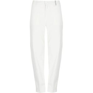 Panicale, Dames, Broeken, Wit, Maat: XS Katoen,