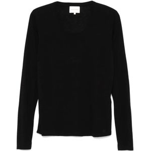 Loulou Studio, Dames, Tops, Zwart, Maat: L