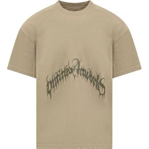 Untitled Artworks, Heren, Tops, Groen, Maat: S