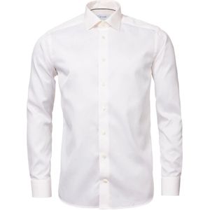 Eton, Heren, Overhemden, Wit, Maat: XL Katoen,